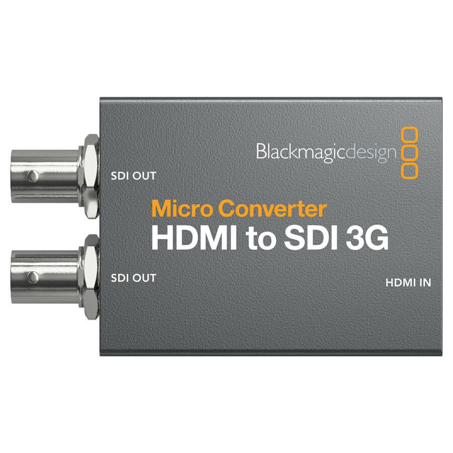 Blackmagic Micro Conversor HDMI Para SDI 3G com Fonte - Loja OnVideo