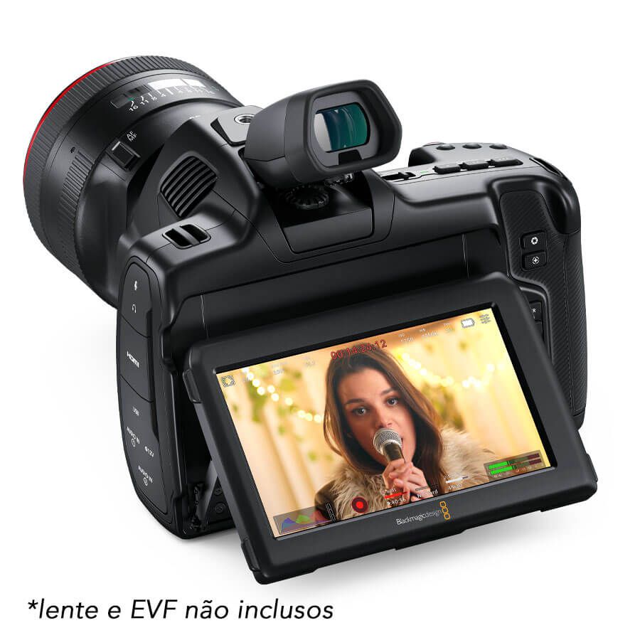 ベー Pocket Cinema Camera 6K G2 EVF付 Blackmagic Pocket Cinema Camera 6K G2 - Loja OnVideo
