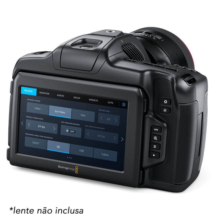 Blackmagic Pocket Cinema Camera 6K G2 - Loja OnVideo
