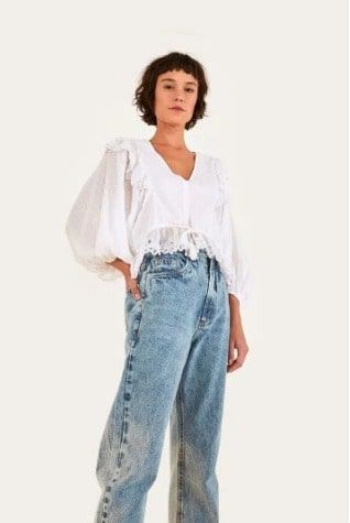 Calça jeans Reta Farm - Gardênia Store - Moda feminina