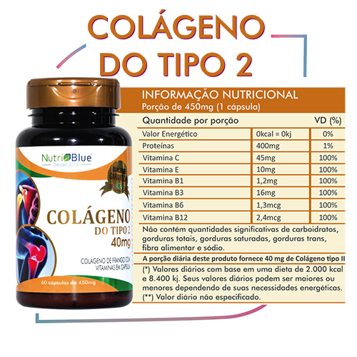 Colágeno Tipo II Em Capsulas ⑩ Melhor Preço ➦ - nutriblue