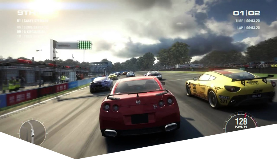 grid autosport para ps3 em mídia digital