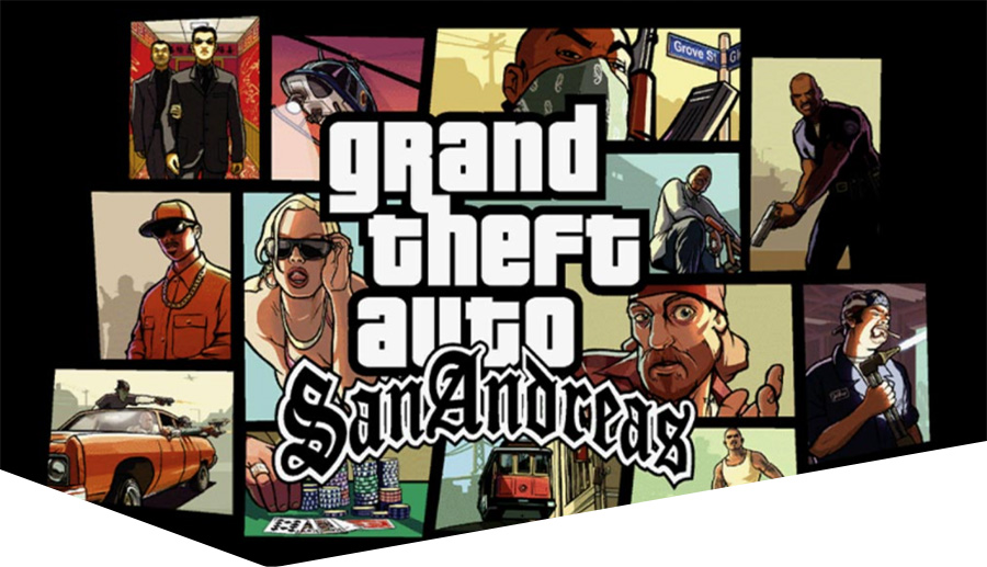 gta san andreas para ps3 em mídia digital