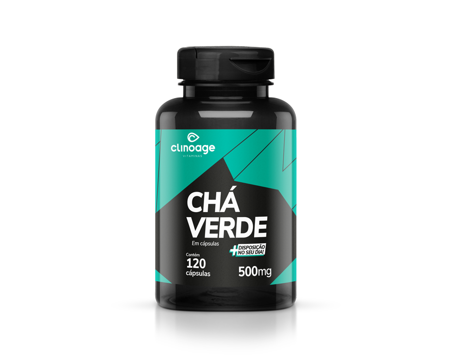 CH VERDE 500 mg com 120 c psulas Neg cios Caf