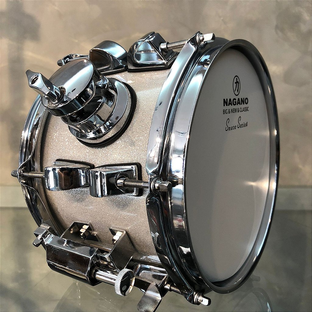 Caixa Nagano New Beat Silver Sparkle 8x6
