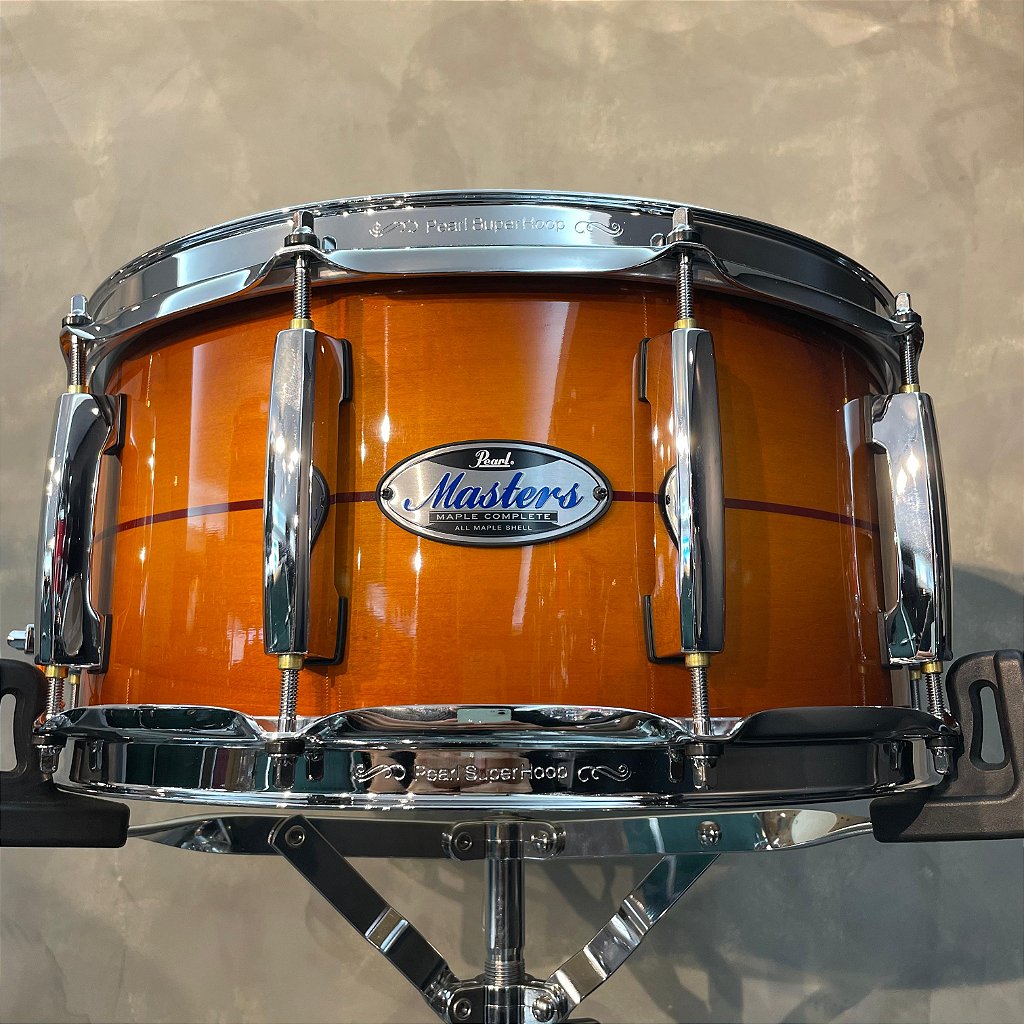 Caixa Pearl Masters MCT Maple Almond Red Stripe 14X6,5