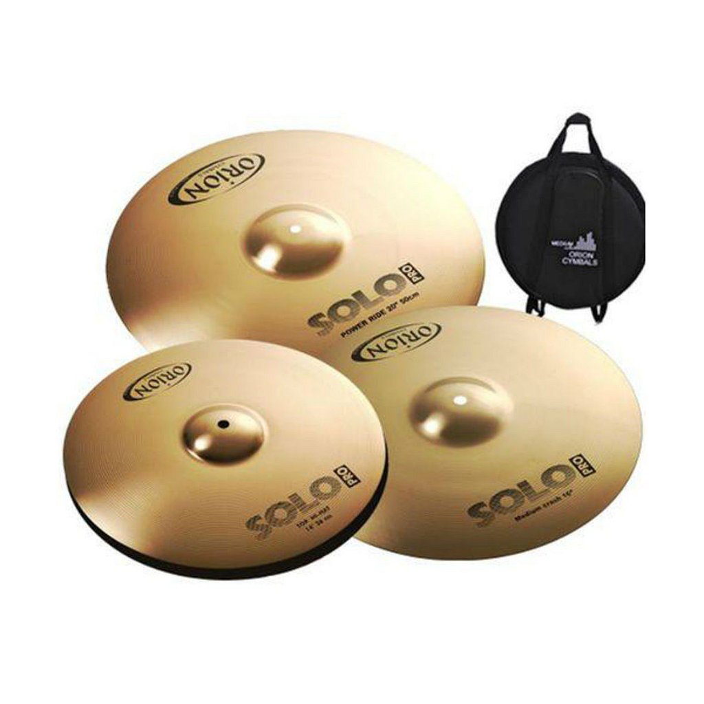 Kit Pratos Orion Whisper B10 Set Ws70 14'' 16'' 20'' C/ Bag