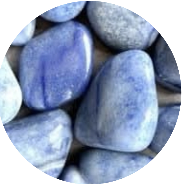 Orgonite Pedra - Quartzo Azul