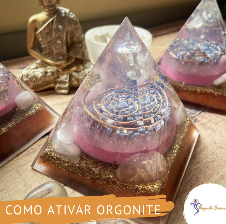 Como ativar uma orgonite?