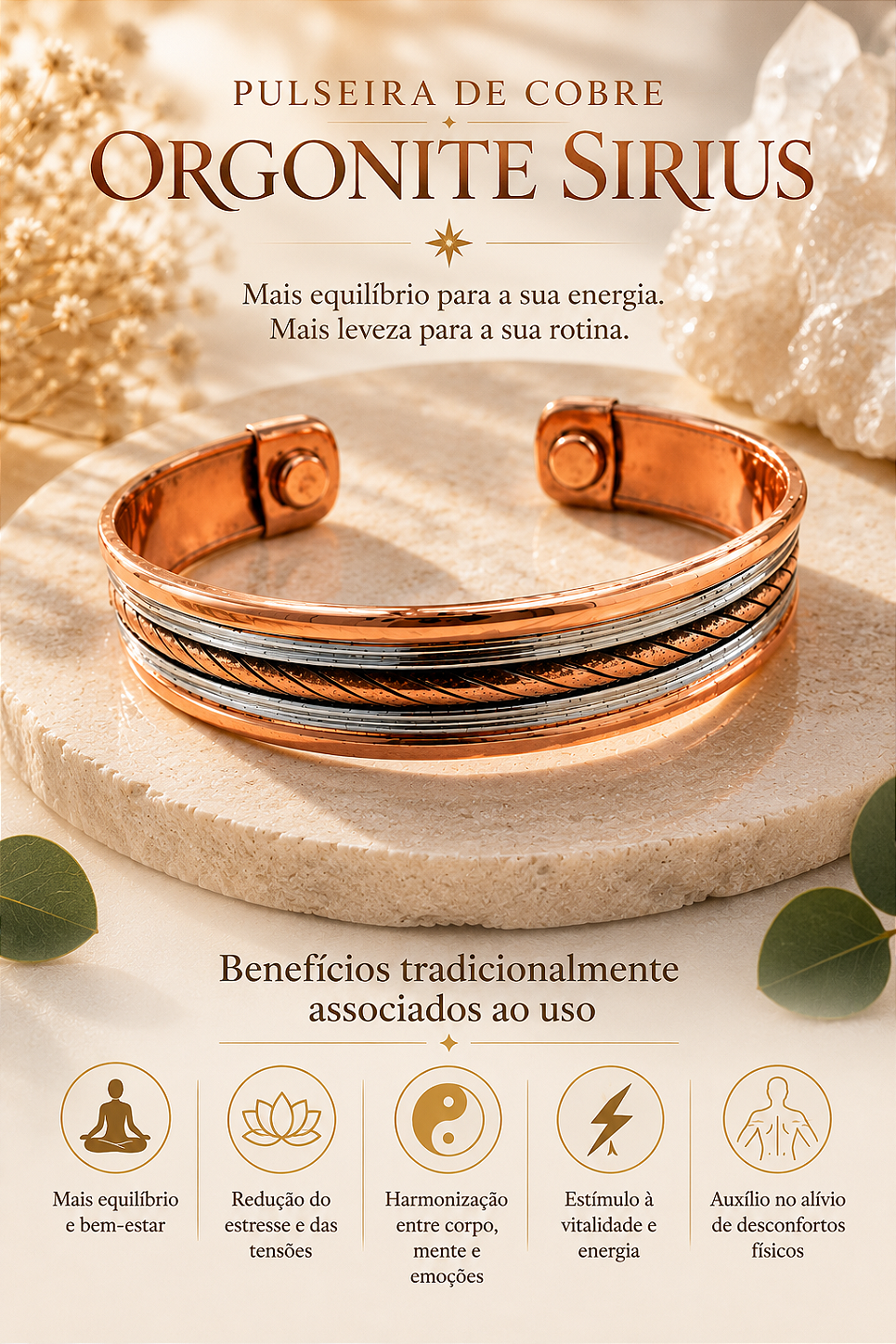 Pulseira de Cobre