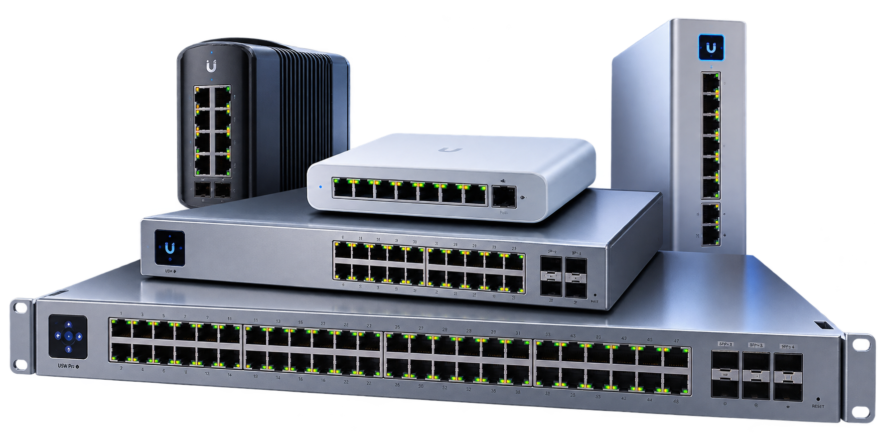 Switches profissionais para redes