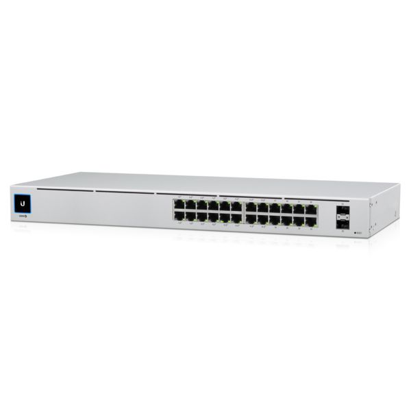 Switch Ubiquiti UniFi L2 24G 16P PoE+ 2P SFP USW-24-PoE - Oukey