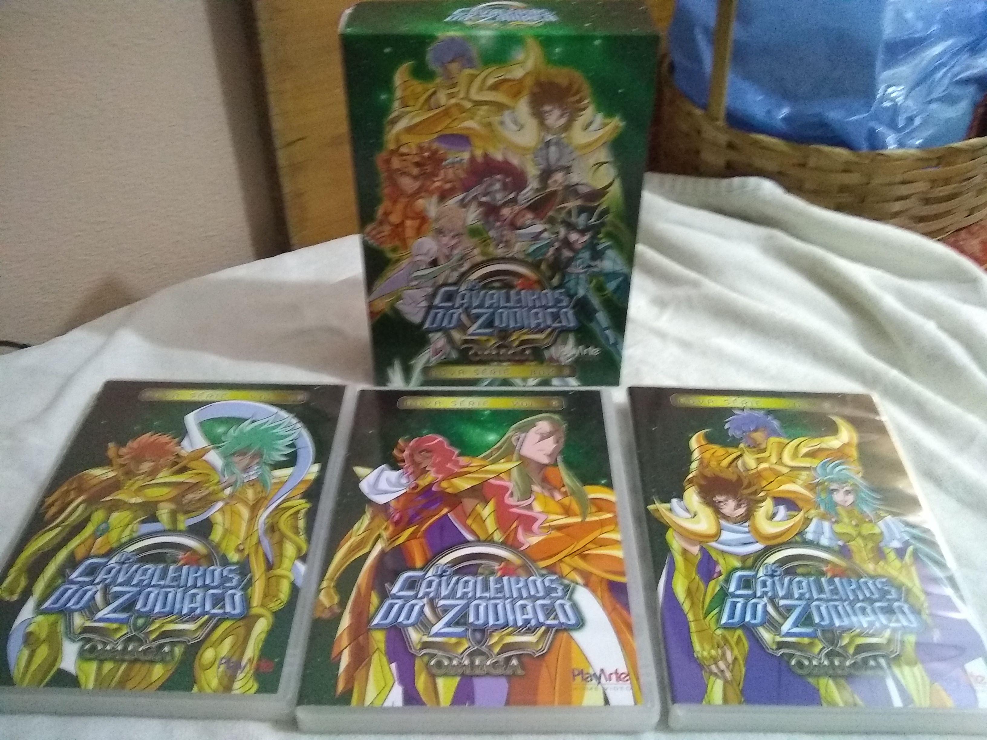 Box DVD - Os Cavaleiros do Zodiaco ÔMEGA BOX 3 - The Originals