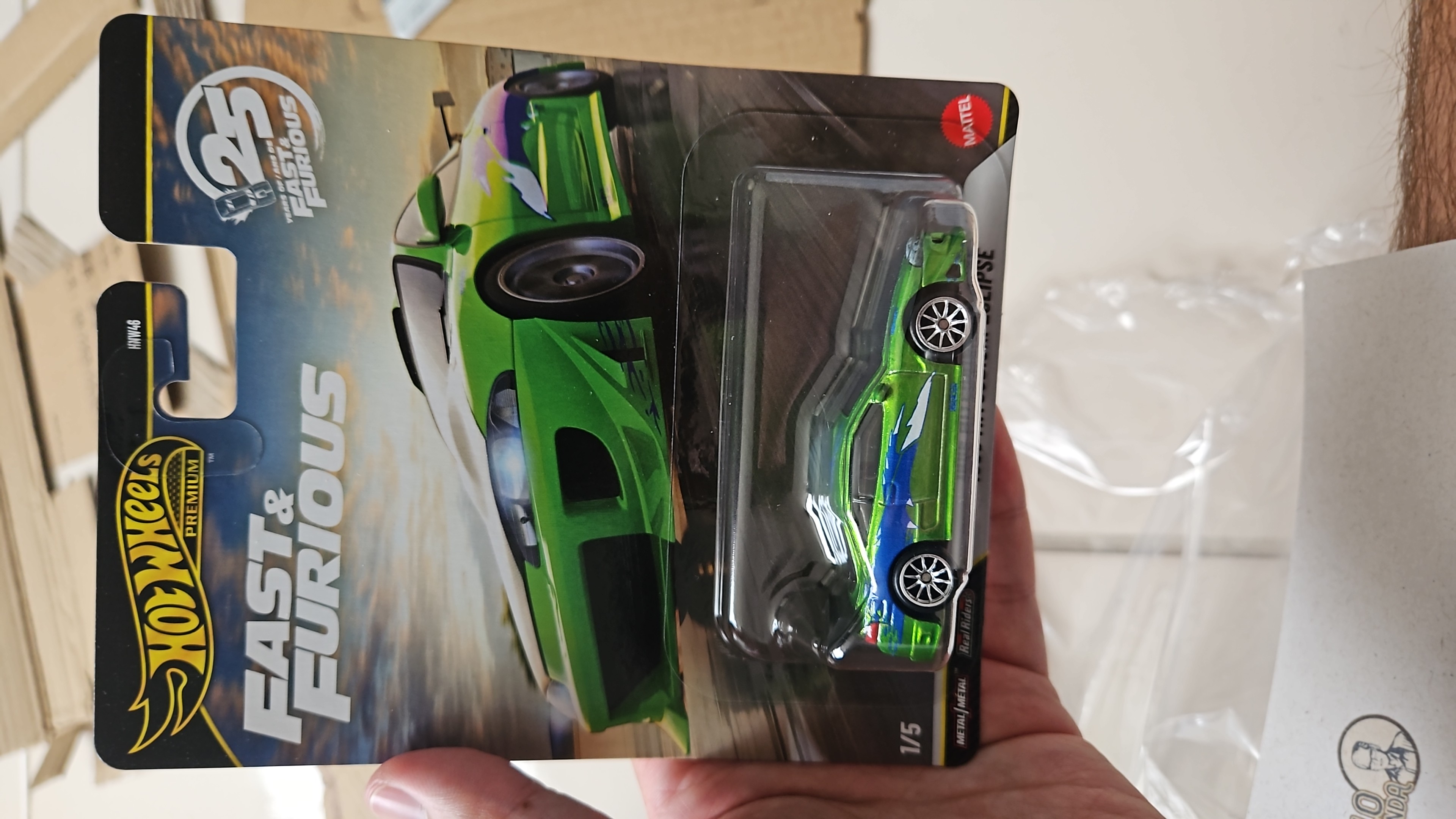 Hot Wheels Premium Velozes e Furiosos 1995 Mitsubishi Eclipse