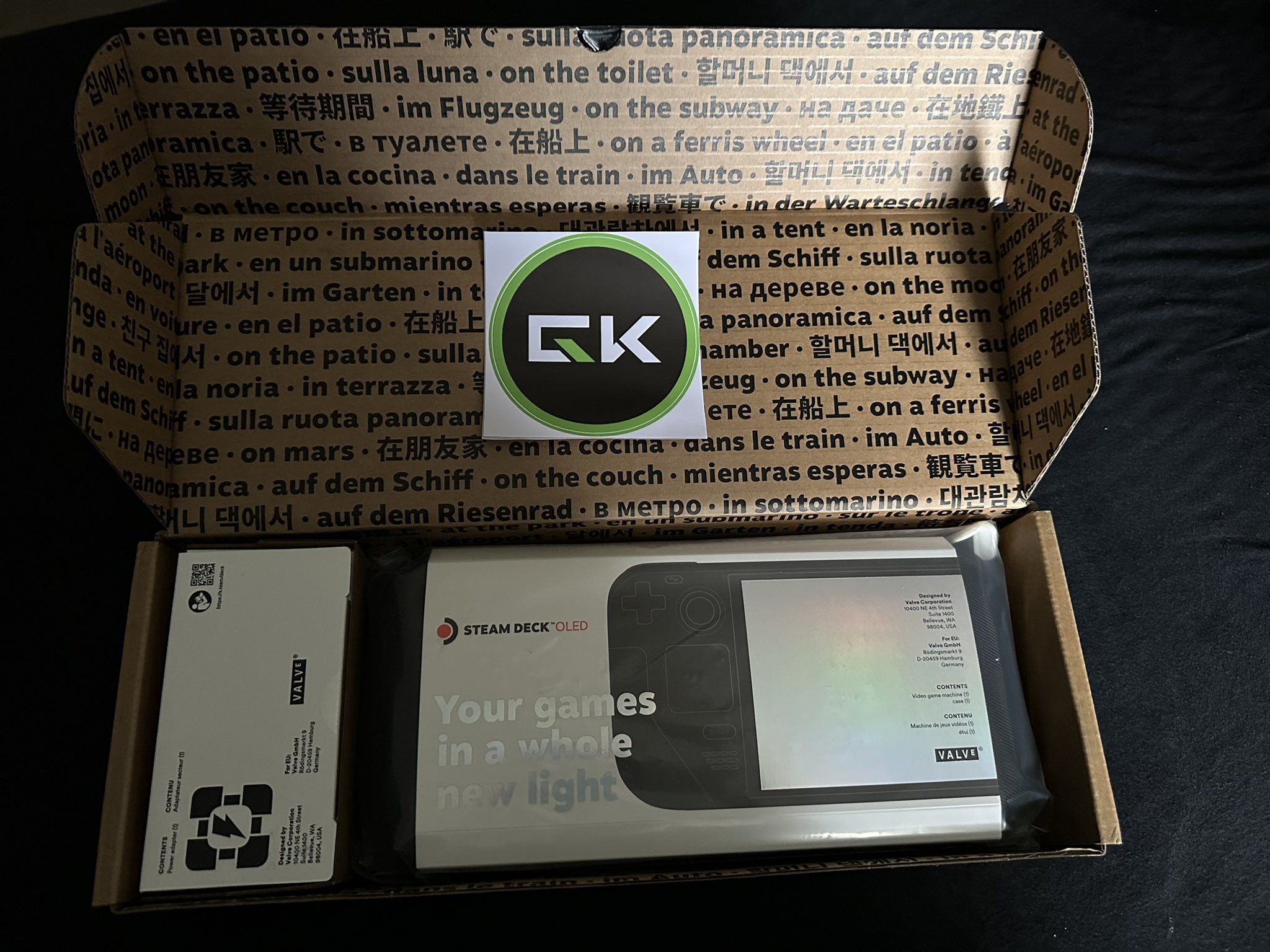 Console Portátil Valve Steam Deck OLED 512GB 16GB RAM