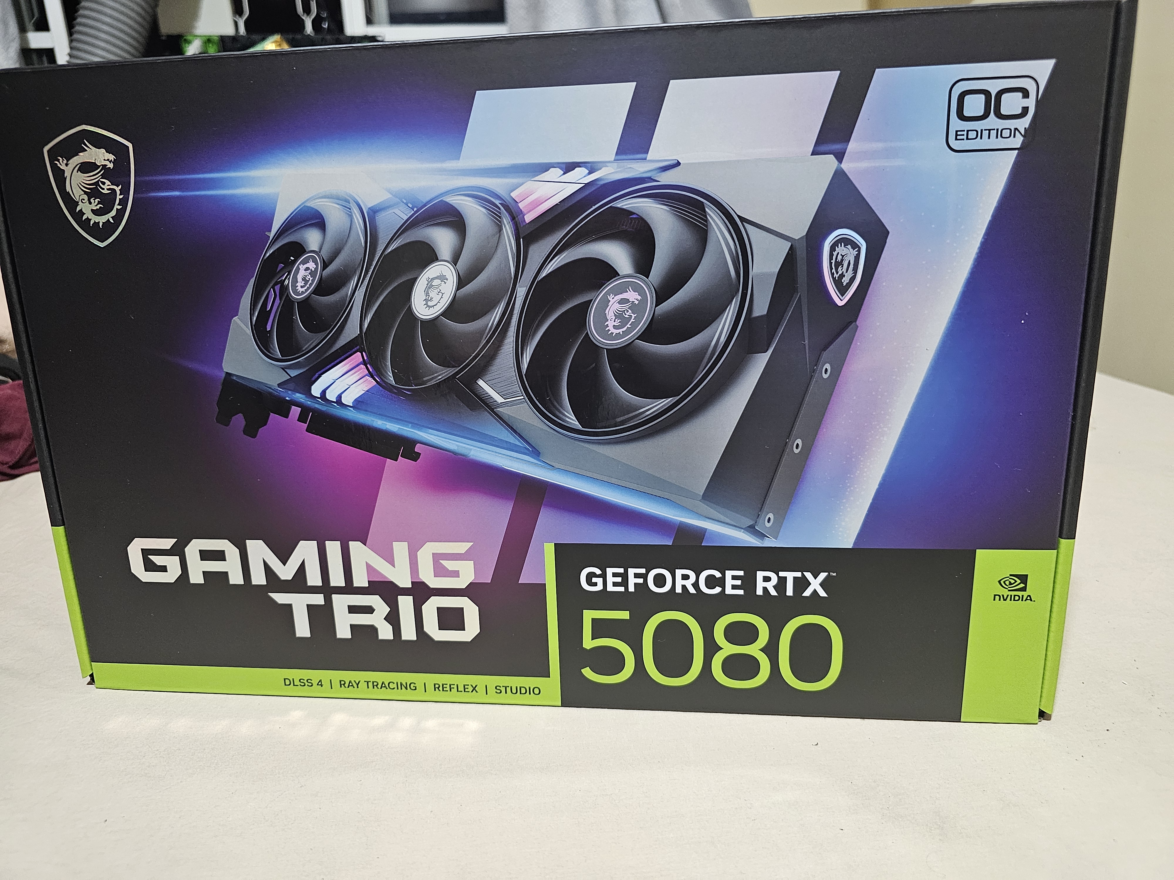 Placa de Video MSI GeForce RTX 5080 Gaming Trio 16GB GDDR7