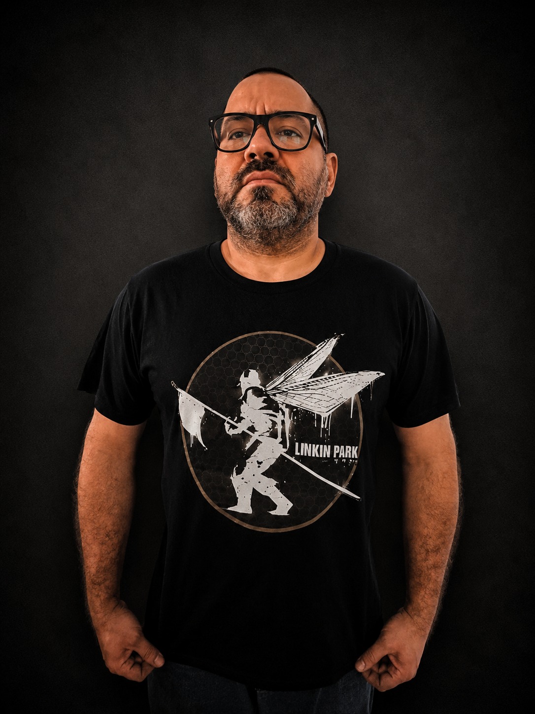 Camiseta Linkin Park Hybrid Theory | Iron Howl Rock Wear - Iron