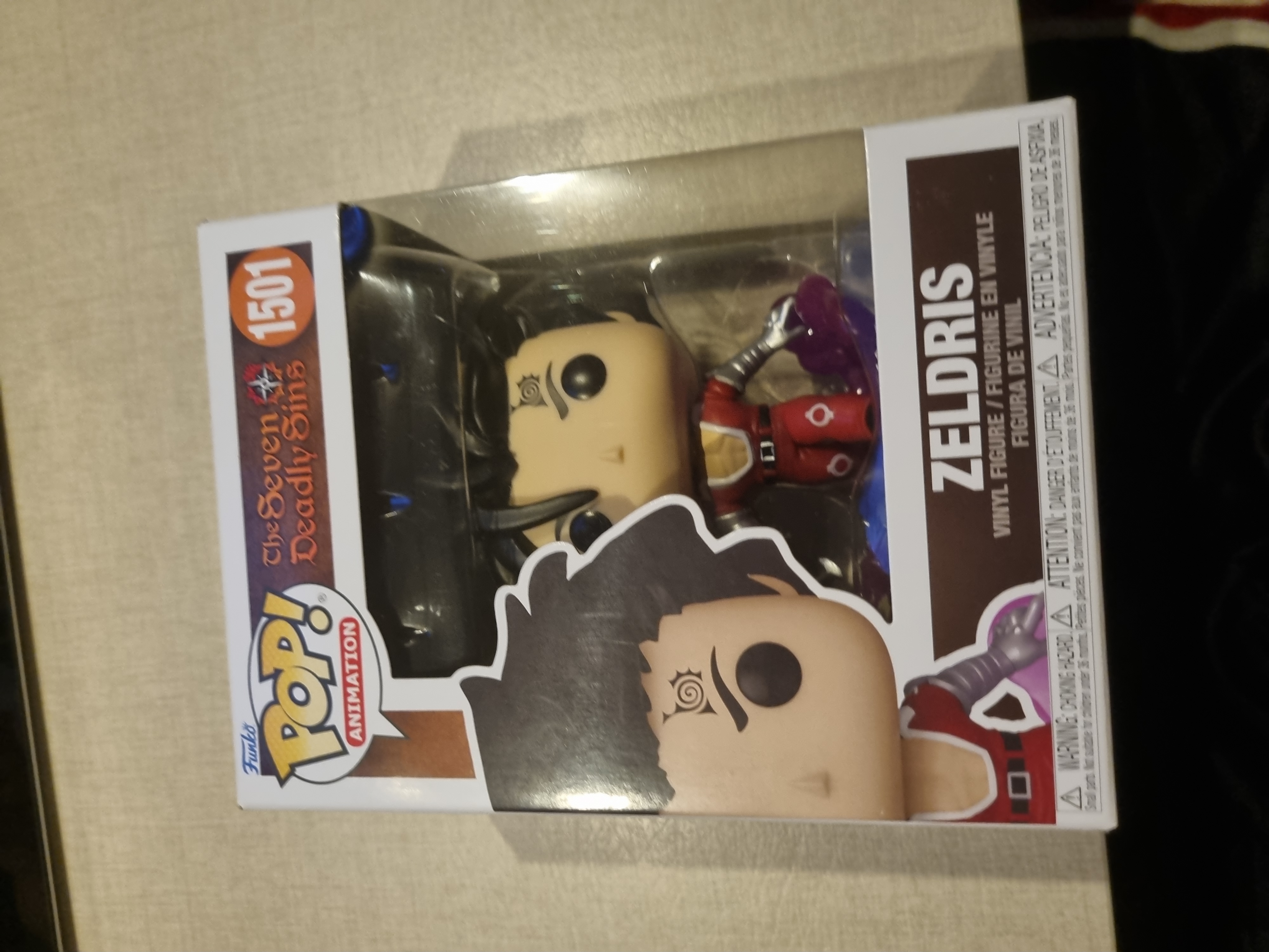 Funko Pop The Seven Deadly Sins 1501 Zeldris - Game Games - A Loja