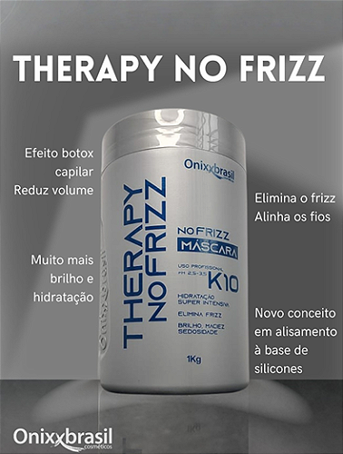Therapy NoFrizz - Onixx Brasil | A Sua Loja de Cosméticos