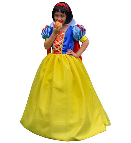 Vestido Infantil Princesa Cinderela Luva E Saiote De Armação - Loja Moda  Sunset - o melhor da Moda Feminina.