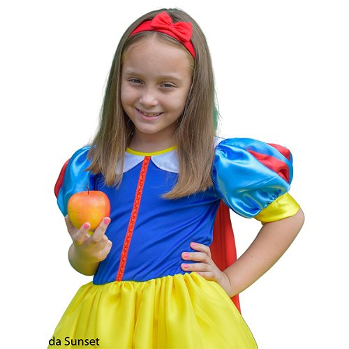 Vestido Princesa Cinderela Infantil Com Acessórios + Anágua - Loja Moda  Sunset - o melhor da Moda Feminina.