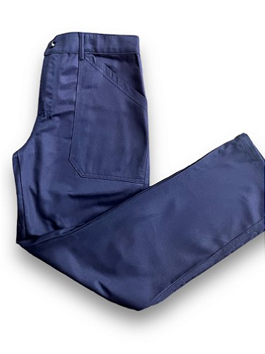 Calça cintura alta com elástico 03664 - Calça cintura alta com