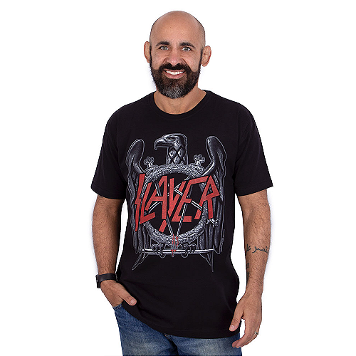 Camiseta Plus Size Slayer Repentless Preta - Oficial - Art Rock