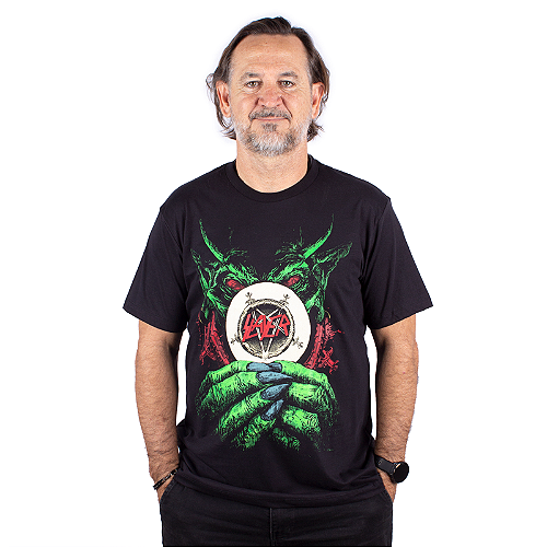 Camiseta Plus Size Slayer Repentless Preta - Oficial - Art Rock