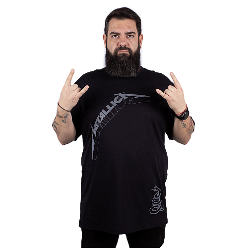 Camiseta Metallica Black Album Oficial - Art Rock Camisetas