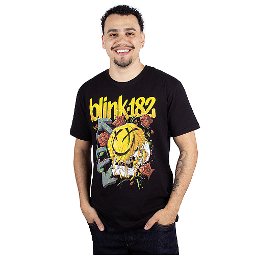 Blink-182 2011 ツアー Tシャツ M 黒 ALSTYLE Camiseta Blink 182 Jawbreaker Preta Oficial - Art Rock Camisetas