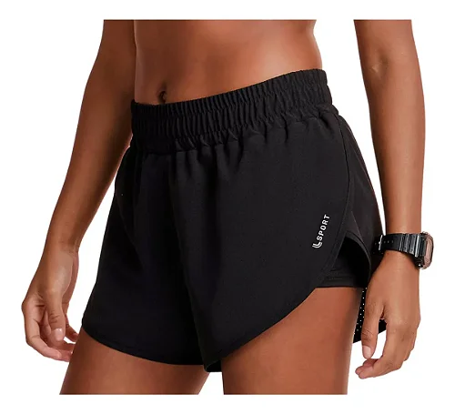 Short Lsport AF Duplo Running Tam P - Top Bike Cacoal - Audax