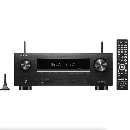 Receiver Denon AVR-S970H 7.2 Canais 8k 90w com Controle de Voz e