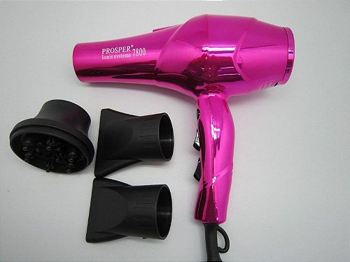 Secador De Cabelo Profissional Iônico 4 Em 1 Turbo 6000w