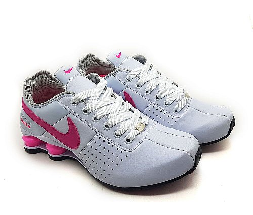 nike shox junior feminino rosa