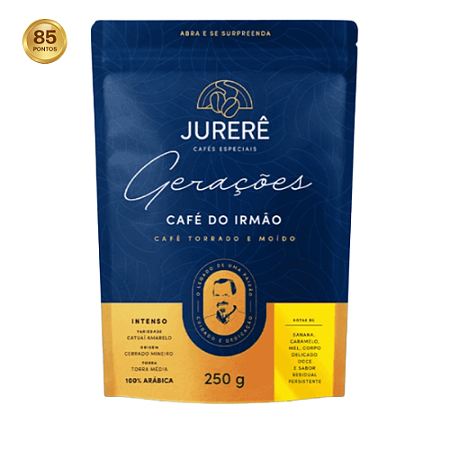 Café Especial Jurerê Do Irmão Em Grãos Torrado 250g - Emporio