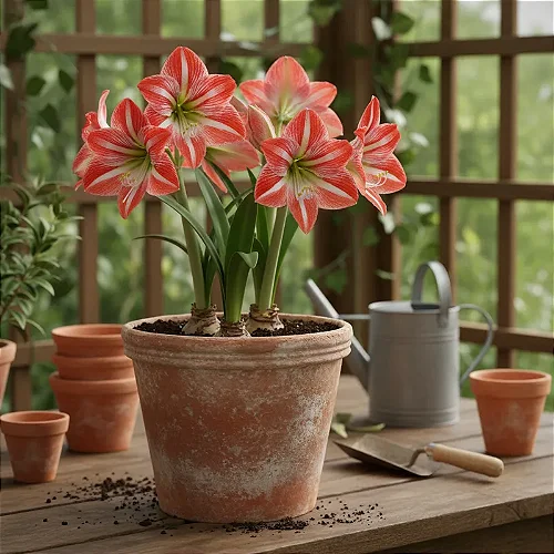 Amaryllis Intokazie - Orquidario em Mogi Mirim/SP - As mais lindas