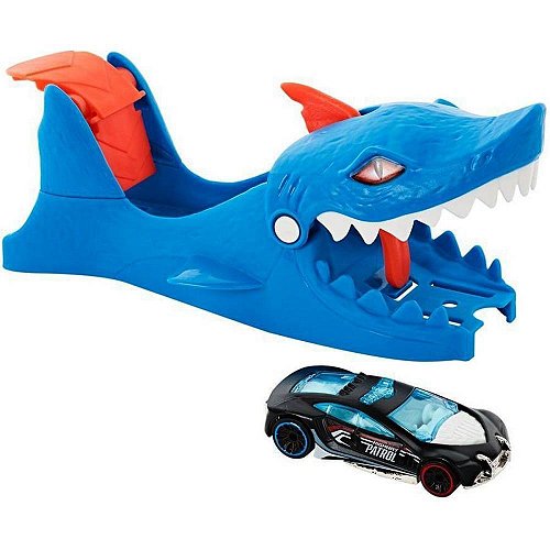 Pista Hot Wheels Guincho Tubarão Com Carrinho - Mattel Gvg36