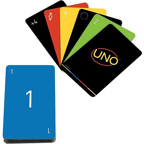 Jogo de Cartas UNO Icônico Décadas (S) - Branco