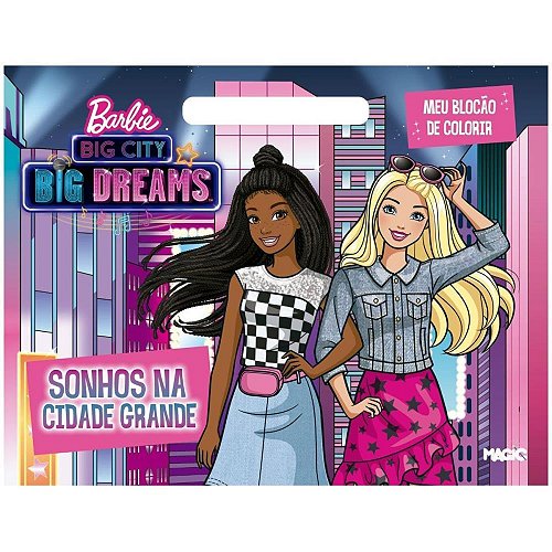 Livro de atividades Barbie c/Lapis para Colorir