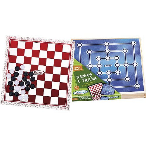 Jogo De Tabuleiro Dama E Ludo Un 1059 Nig Brinquedos - Amiga Shop