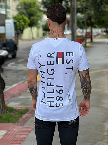 Camiseta Tommy Hilfiger Modern Preto - KS MULTIMARCAS