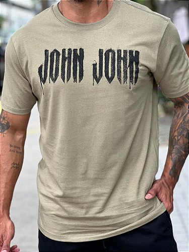 Camiseta John John Basic Color - Alcateia Moda Masculina