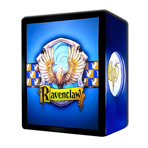 Porta-chaves Quadrado Ravenclaw - Harry Potter