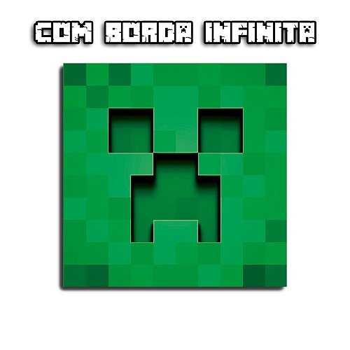 Almofada Cubo Creeper Minecraft - Loja Happy Nerd