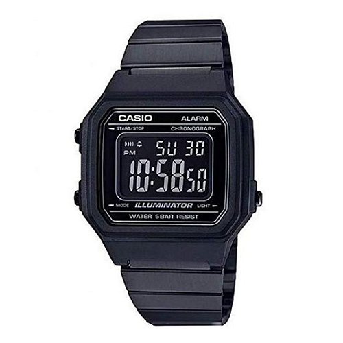 Relógio CASIO Feminino Preto Digital LW-204-1BDF - Pratas da Dani