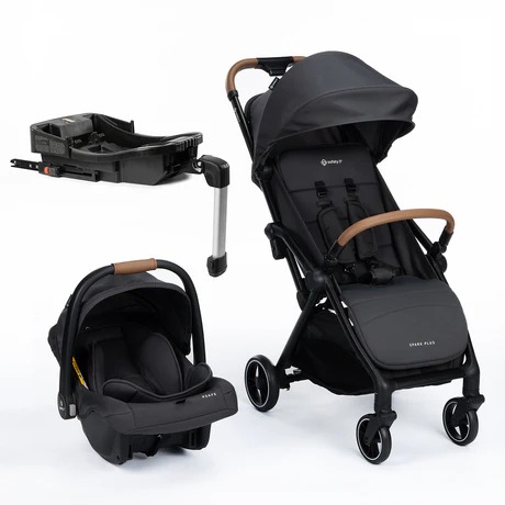 Carrinho Discover Travel System TRIO ISOFIX Black Chrome - Safety