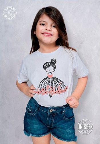 T-Shirt Premium Bailarina - Livraria Orvalho