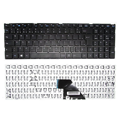 Teclado para Notebook Vaio VJFE51F11X VJFE52F11X VJFE53F11X VJFE55F11X
