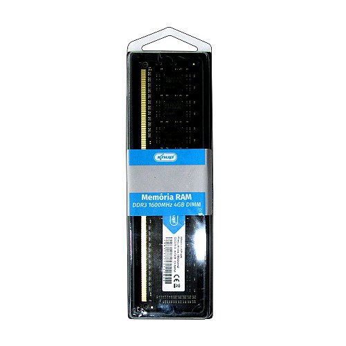 Memória Ram para PC DDR3 4Gb 1600mhz - KNUP
