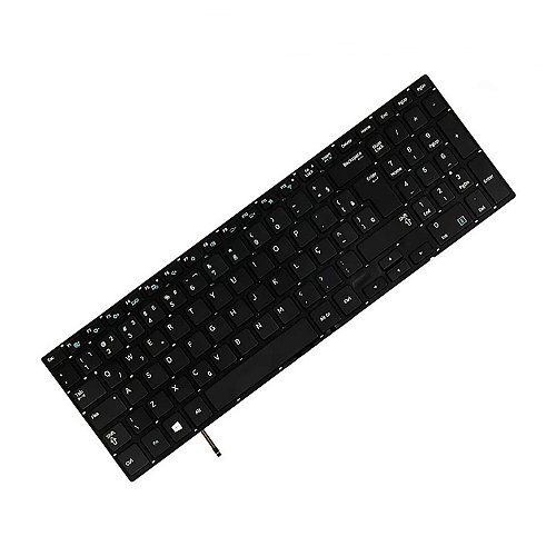 Teclado Compatível Notebook Samsung Ativ Book 6 Np670 Np670z5e Iluminado Br